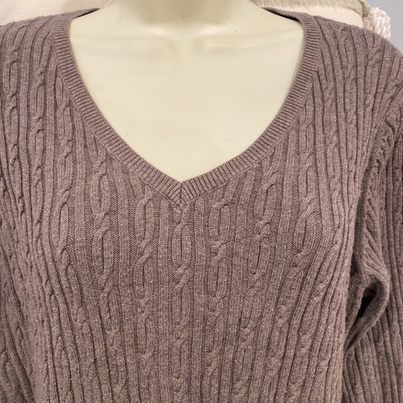Sonoma Lifestyle knit fine sweater unisex size L grayish - Picture 3 of 11
